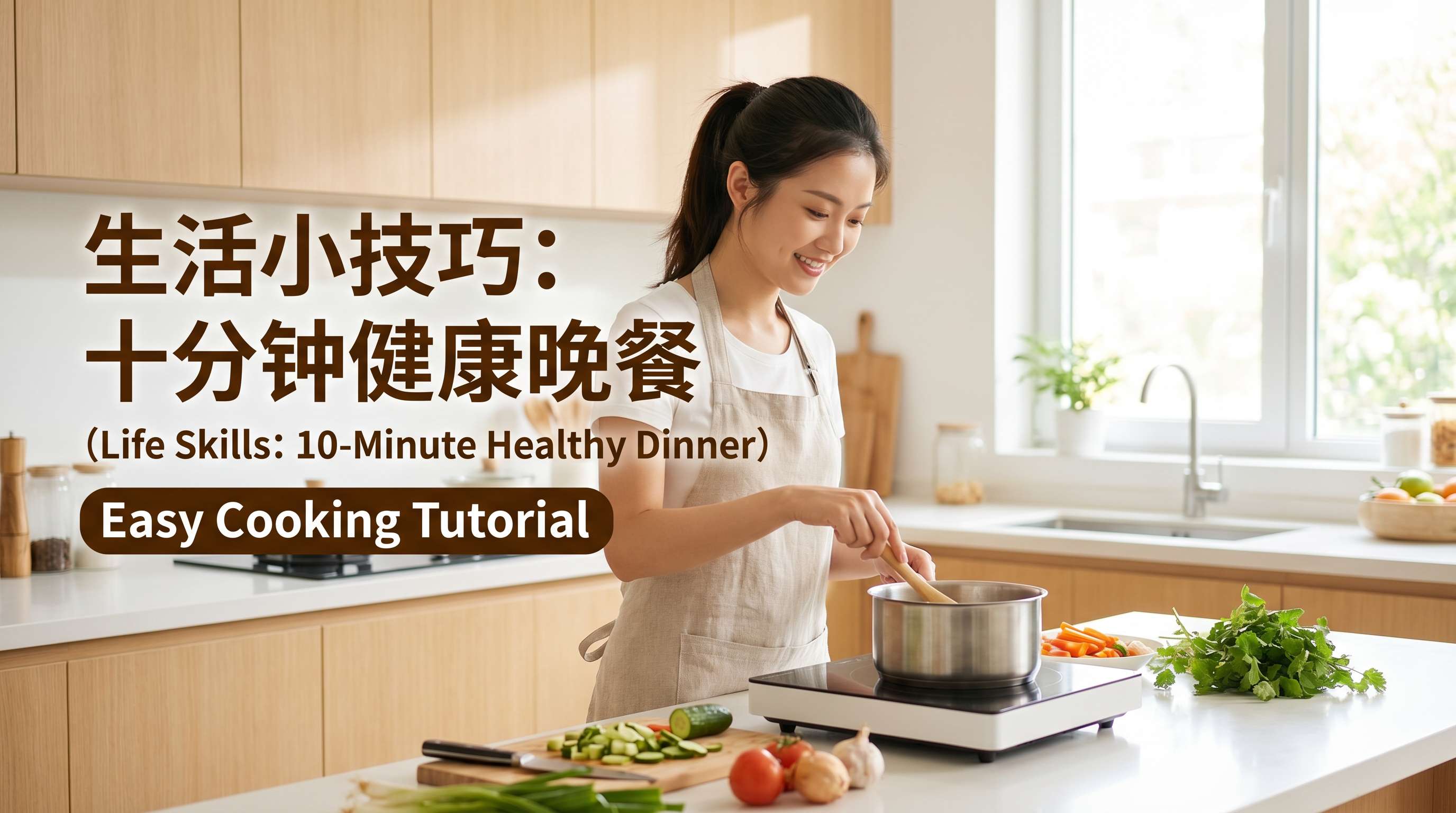 菠萝视频生活技能视频教程：十分钟健康晚餐烹饪教学，dp537b.cn